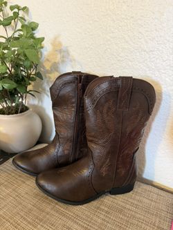 Little Girls Cowgirl Boots Size 1 ✨new