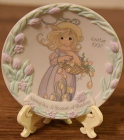 Precious Moments Easter Mini Plate