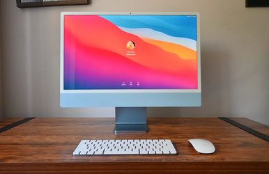 2021 iMac (24-inch, M1, 2021, Blue) - $550 OBO