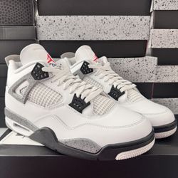 Nike Air Jordan 4 White Cement (2025) Size 13