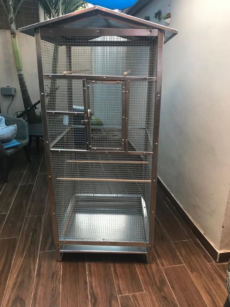 Jaula De Metal Para Todo Tipo De Pájaros