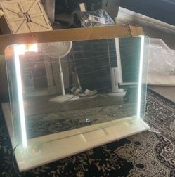 Mirror bathroom LED with Bluetooth speaker 38x24