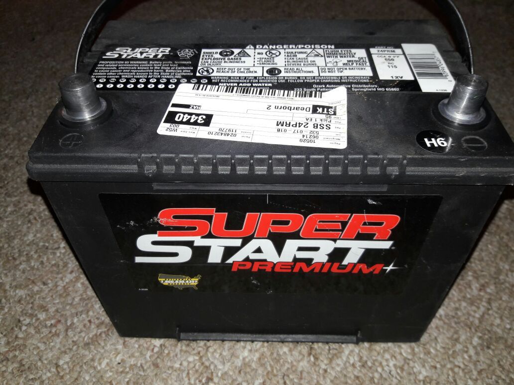 Super Start Premium 24PRM Car Battery