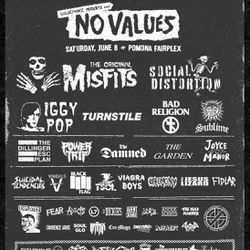 No Values Festival GA Ticket (1) - Last One!
