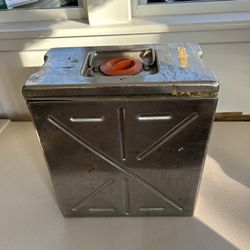 Vintage Mansfield Military Aircraft Insulated Jug 