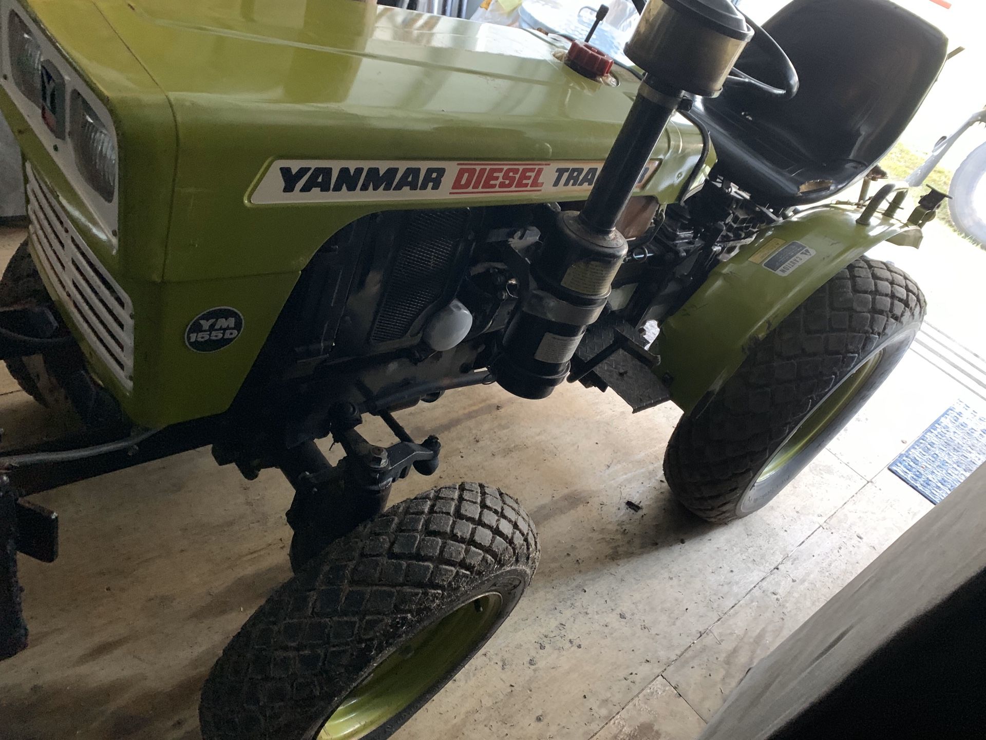 2600 Yanmar Ym155d 4wd Diesel Tractor With Turf Tires For Sale In Fort