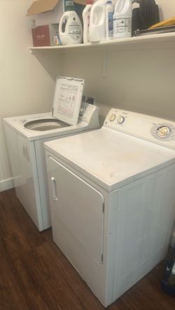 Washer and dryer