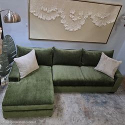 Proudly Made In USA 2 pc Contemporary Custom-Made sectional