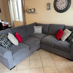 Gray Sectional Couch From Jerome's 