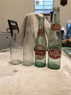 DrPepper Vintage Bottles