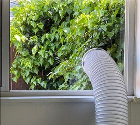 Custom Acrylic Window Panel for Portable AC