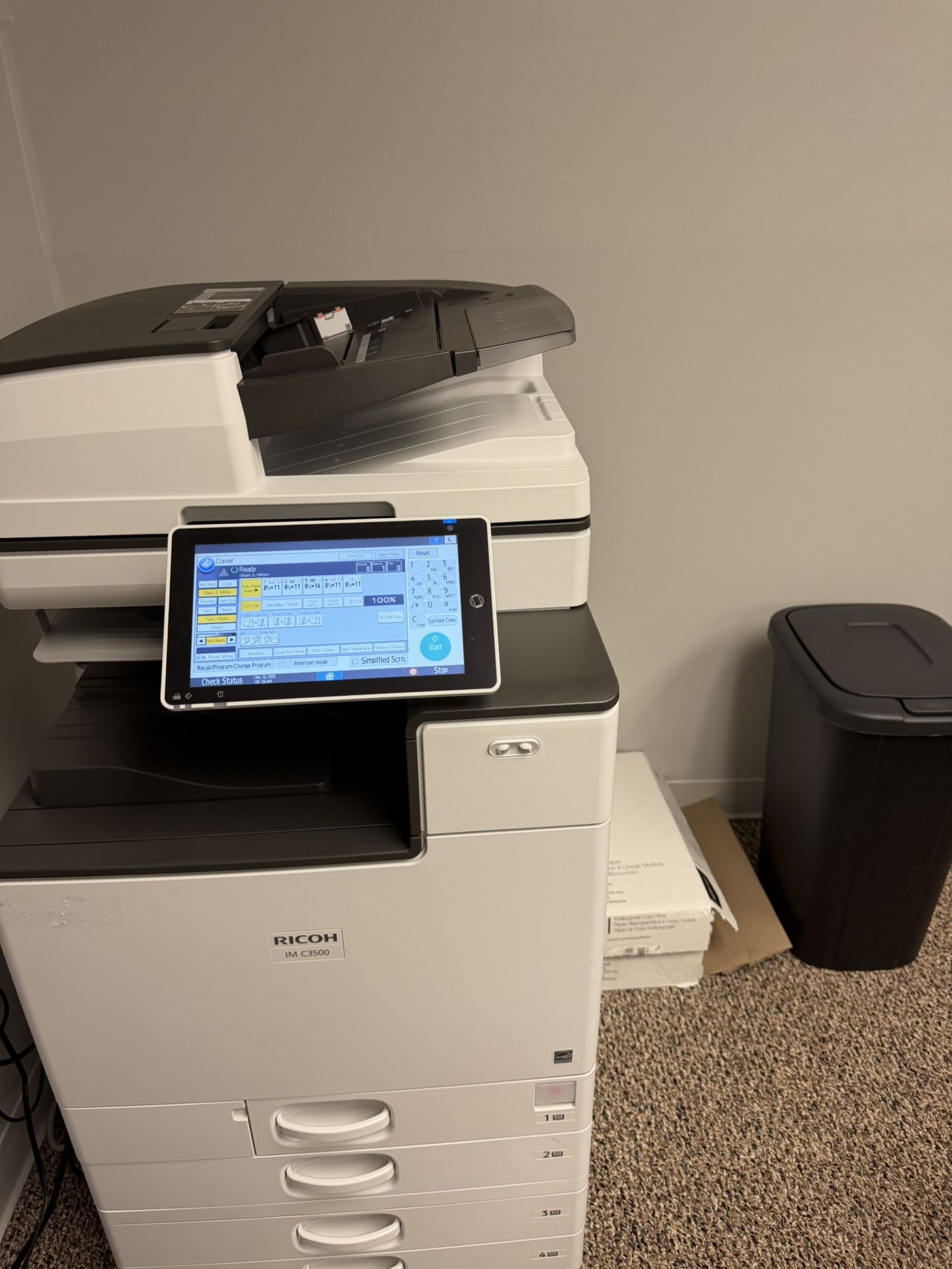 Ricoh IM C3500 Color Laser MFP — Excellent Condition, Office-Ready (≈ ...