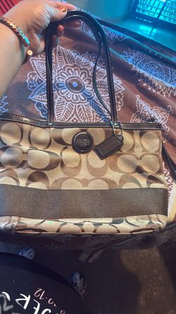 Coach Signature Tote Bag vintage