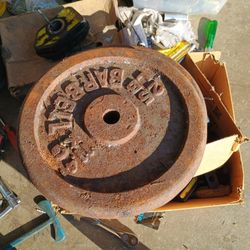 Weights 25lb  2-5lb    60 Total 