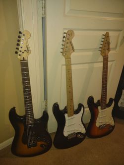 Too many by Fender Strat Guitars Pro fret-level setup Spa perfect now around 129!