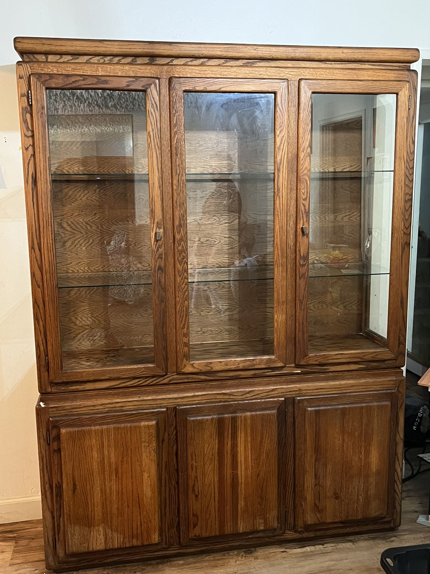 FREE FURNITURE - Reclining Chair And China Cabinet