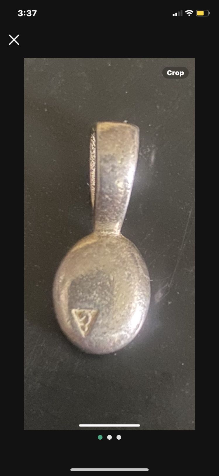 Guess Sterling Silver Necklace/ Charm  ? 