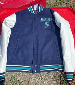MLB Seattle Mariners Varsity Jacket Size S 8