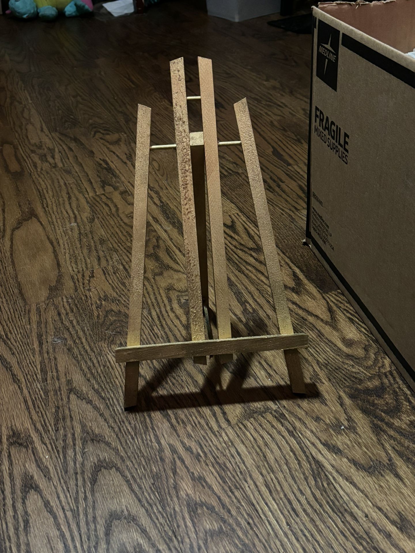 Gold Easel