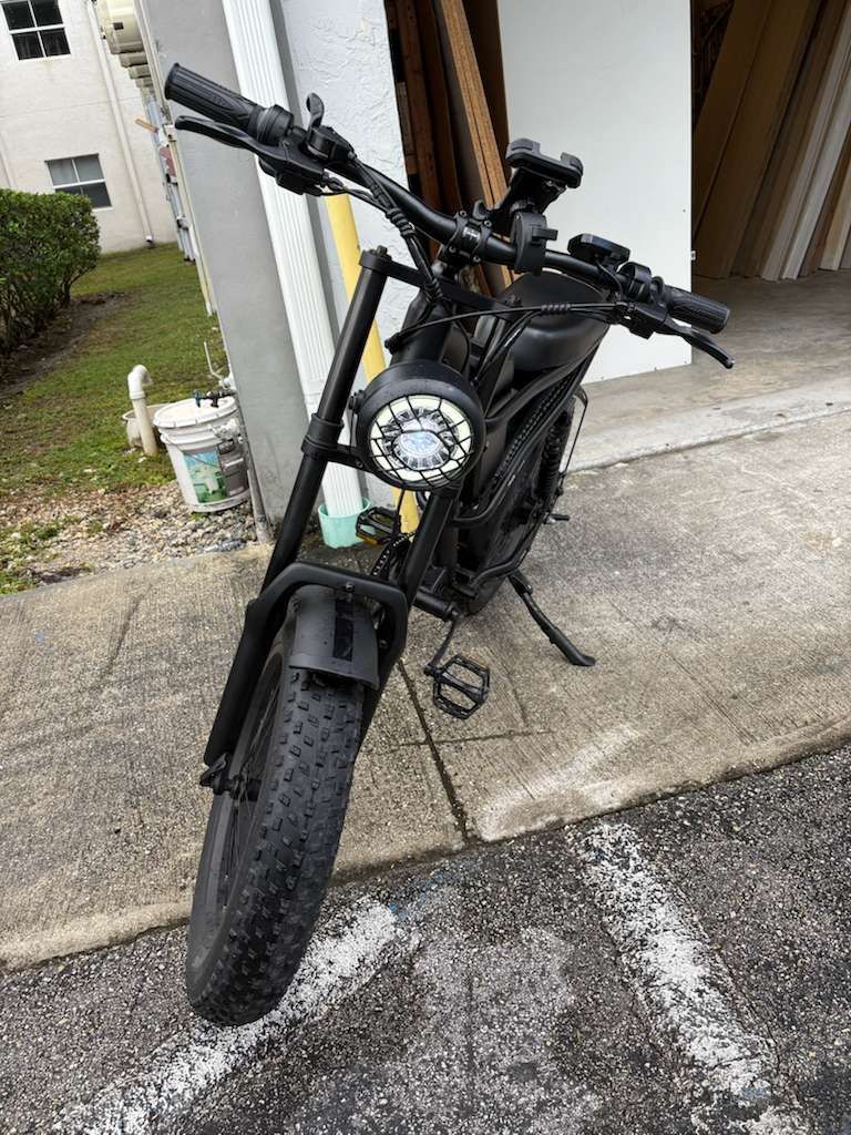 Electric Bike /bicicleta Eléctrica With Free Travel Basket