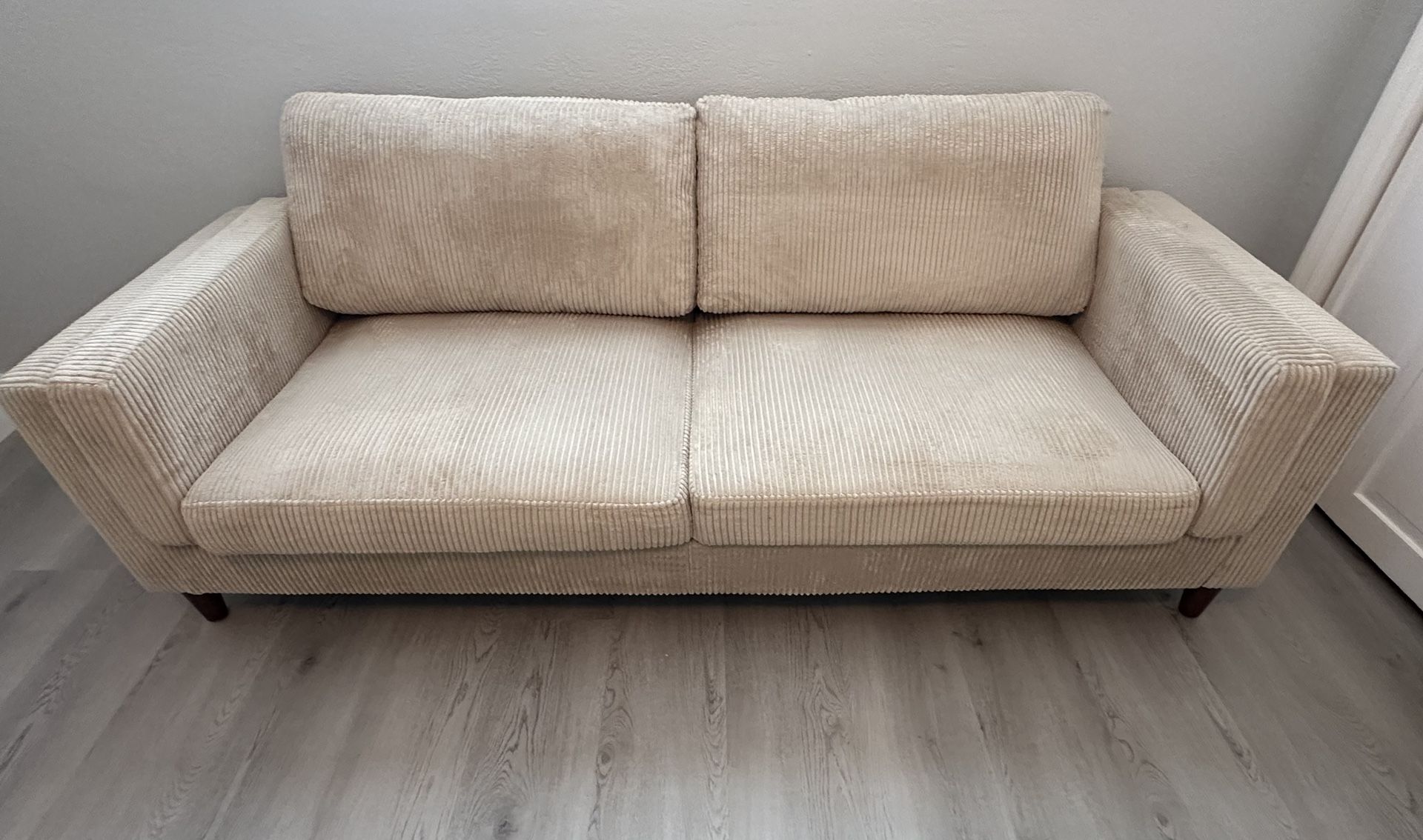 84" Corduory Sofa Upholstered