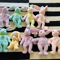 Beanie Baby Rabbit Collection