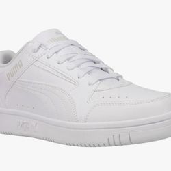 Puma - Rebound Low Lace Up Men’s White Casual Sneakers 