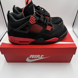 Jordan 4 Red Thunder Size 9.5