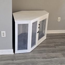 Wooden Dog Crate Furniture / End Table