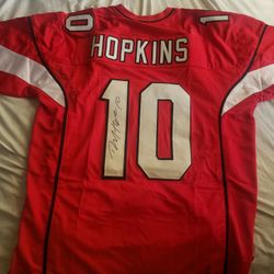 Signed DeAndre Hopkins Cardinals Jersey