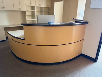 Reception front desk