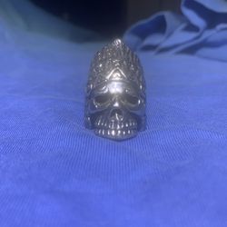 Indian Chief Biker Ring 