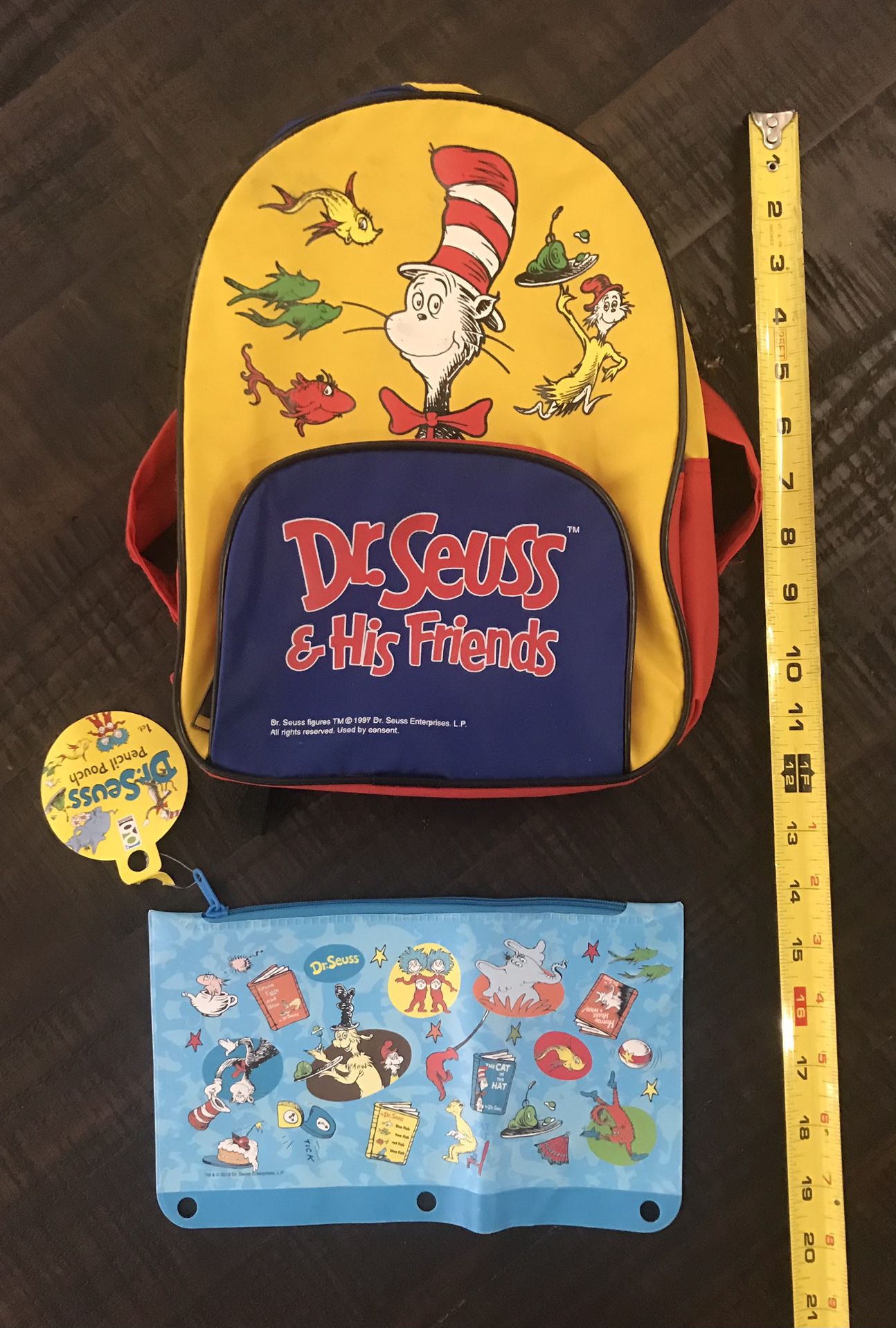 Dr Seuss Backpack and Pencil Case Just $5 For All