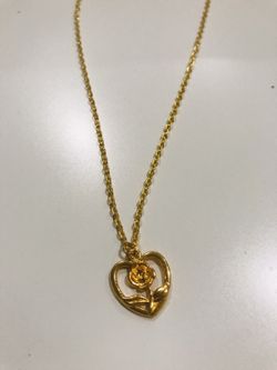 Gold necklace