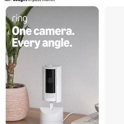New/Never Used - Ring Pan-Tilt Indoor Cam (newest model)