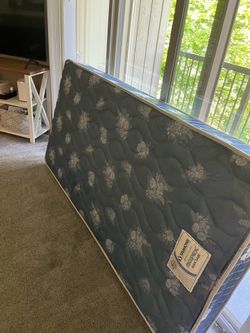FREE- Two, twin mattresses.