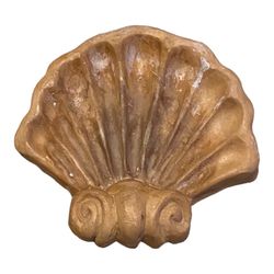 Terra-cotta Shells With Wall Hanging Option Imported From Mexico  Cam Be Used For Garden And Yard Or patio Decore Or Can Be Used As Soap Dish 