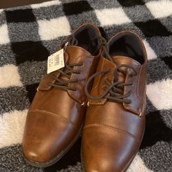 Brown Dress Shoes Men Size 6