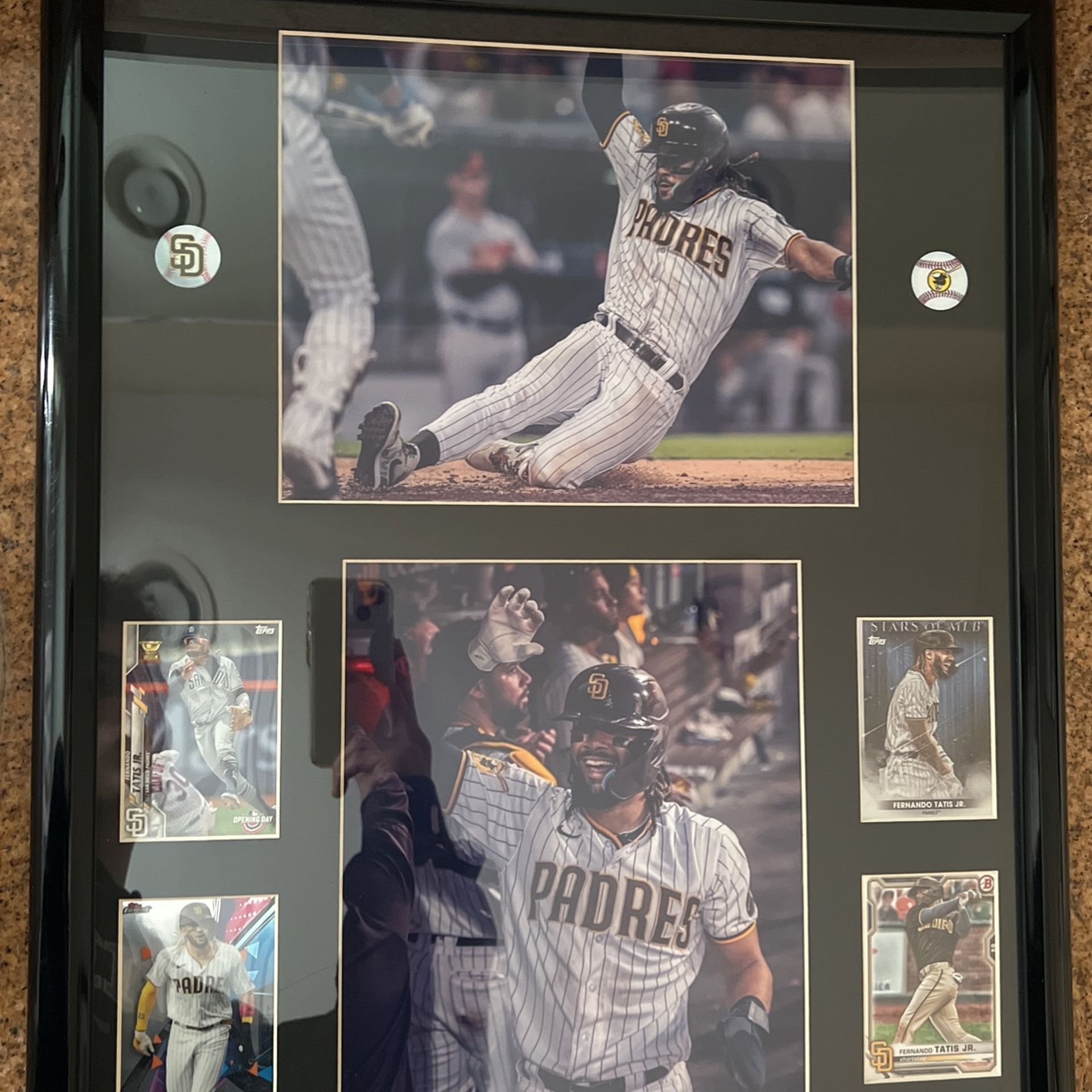Tatis Framed Collectible