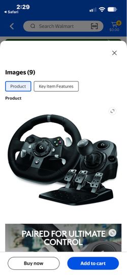 Logitec steering wheel