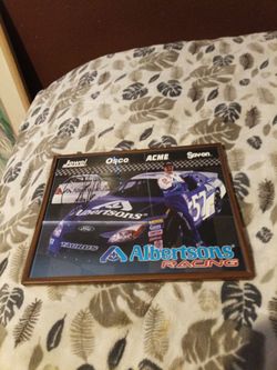 Sign Albertsons racing picher for sale
