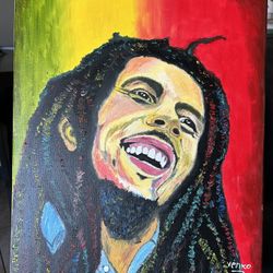 Artwork Bob Marley   6 In X 4 In