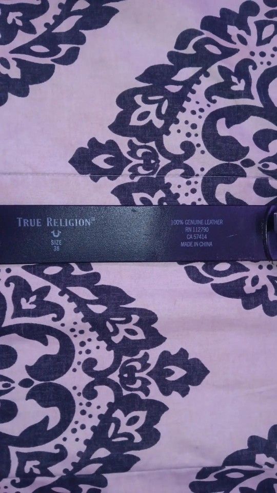 True Religion Belt, Sugar Scrub, Blood Pressure Monitor, Standard Blood Pressure Cuff And Stethoscope
