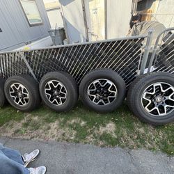 NEW Tires/Wheels 2024 Ford Bronco 6 Lug Bolt Pattern 6x5.5  255/70/R18 CAN Fit Other Vehicles $1,000.00  OBO