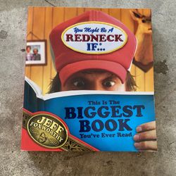 Vintage Jeff FOXWORTHY Redneck book 