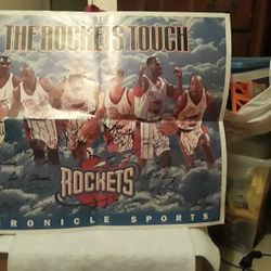 Houston Rockets Double Sided Poster