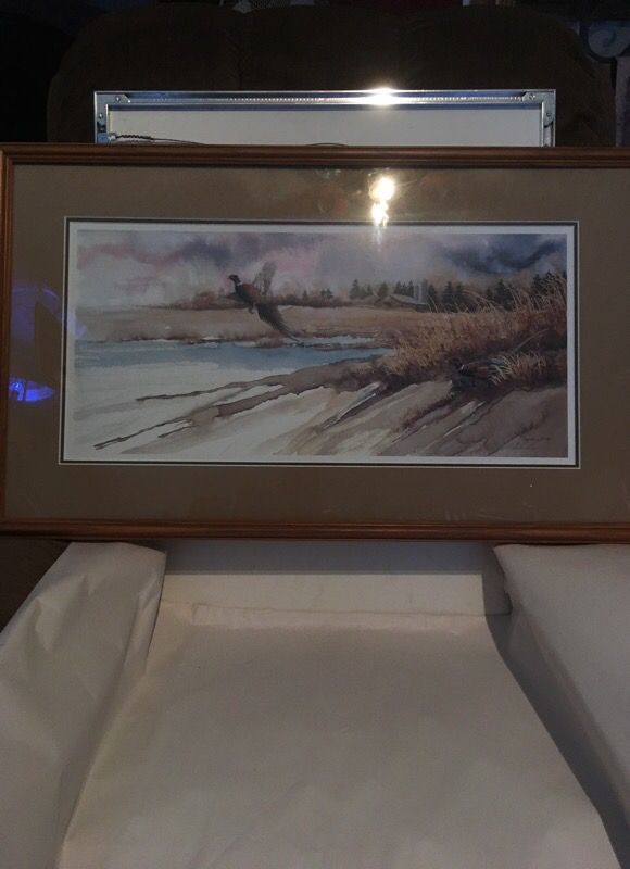 M capser Autumn Break Pheasant print