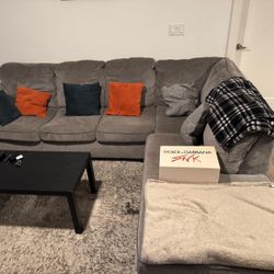Gray Sectional Sofa
