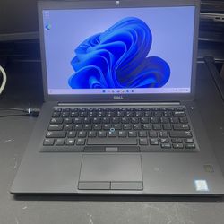 Dell Latitude 7490, intel Core i7, touchscreen, 16gb ram, 256gb SSD, External battery, windows 11Pro, comes with dell AC adapter, very fast working an