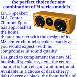 EPOS M8 HIGH END CENTER SPEAKER 